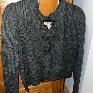 Forever 21. Sweater (tie up middle)